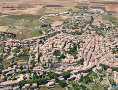 Village de Valensole - Vue aérienne